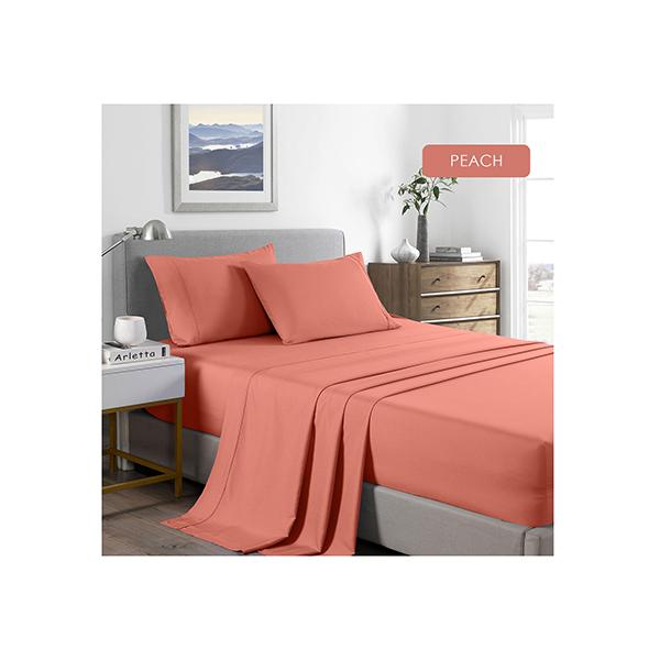 Casa Decor 2000 Thread Count Bamboo Cooling Sheet Set Soft Bedding